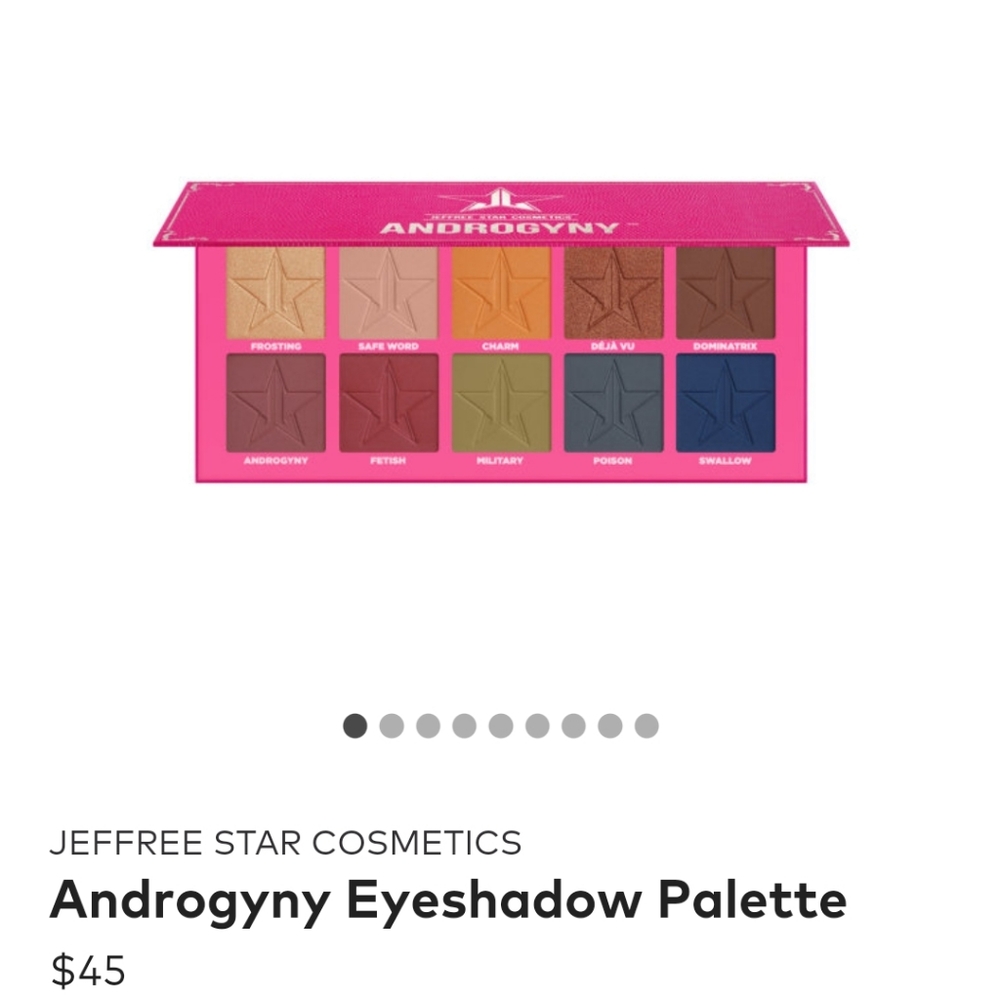 NWT Jeffree Star Androgyny Palette